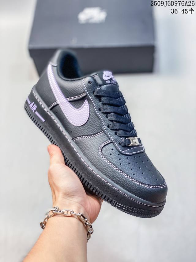 公司级带半码 海外限量发售！公司级Nike Air Force 1 '07 Low 空军一号 低帮 运动鞋 休闲鞋 折边针车 工艺难度大 原楦头原纸板 原装鞋盒