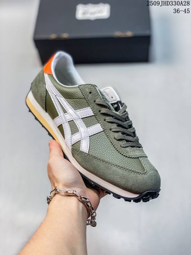 Onitsuka Tiger鬼塚虎Edr 78复古阿甘复古运动休闲鞋1183B411 尺码：如图 编码：09Jhd330A28