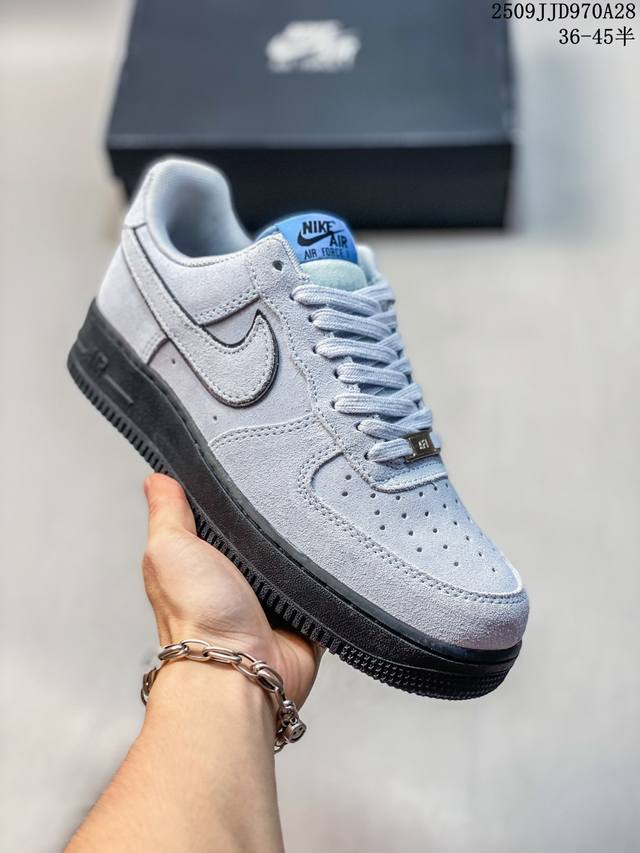 公司级带半码 海外限量发售！公司级Nike Air Force 1 '07 Low 空军一号 低帮 运动鞋 休闲鞋 折边针车 工艺难度大 原楦头原纸板 原装鞋盒