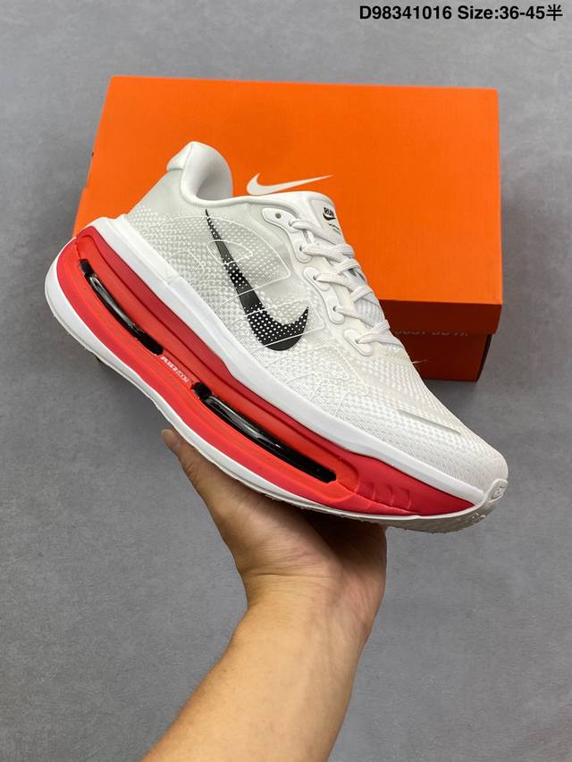 公司级Nike Vomero Premium 耐克 舒适减震防滑 低帮跑步鞋 全掌Reactx泡绵中底 前掌和后跟还配备了Air Zoom气垫单元 据说跑起来更