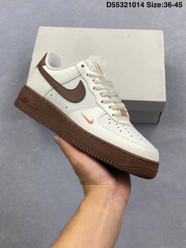 公司级Nike Air Force 1‘07 原楦头原纸板 打造纯正低帮空军版型 专注外贸渠道 全掌内置蜂窝气垫 原盒配件 原厂中底钢印、拉帮完美 货号:Hf2