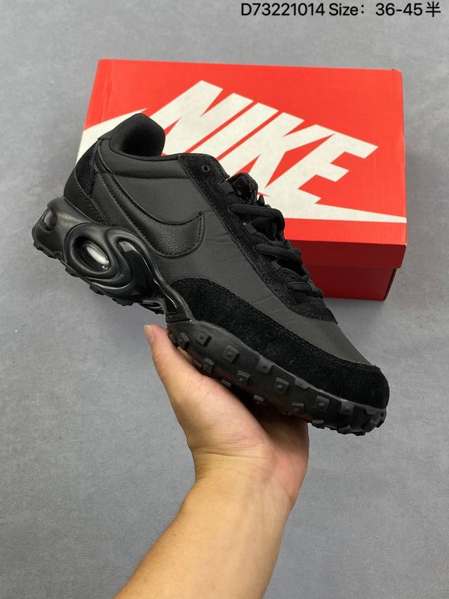 真标：Nike Air Max Waffle Sp耐克 气垫缓震 舒适防滑耐磨 低帮 生活休闲鞋 货号:Fv6946-007 尺码:36 36.5 37.5 3