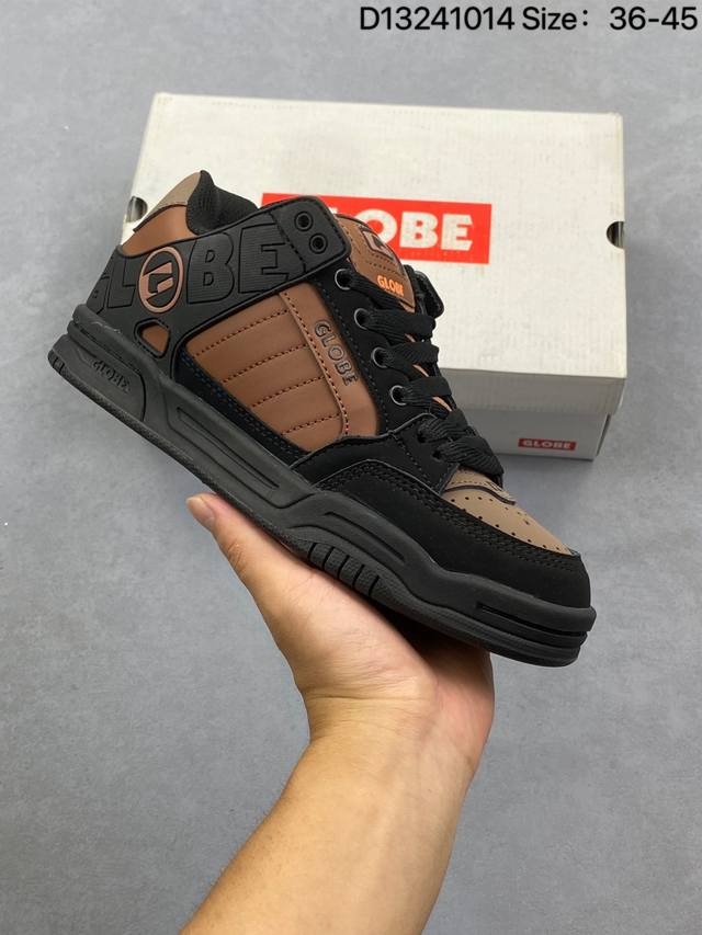 经典Globe Fusion滑板鞋 厚鞋舌面包鞋 耐磨大底Original Shoes 码数：如图 D13241014