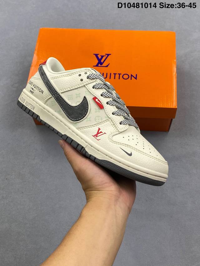 定制球鞋 Nike Sb Dunk Low Supreme周年高端定制 低帮休闲板鞋H H7518 099 #定制鞋盒 大厂纯原品质出货 超高清洁度 皮料切割干