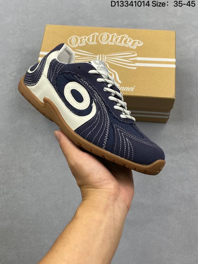 Old Order Turbo-Lite芭蕾复古百搭德训鞋日常 防滑透气 低帮 生活休闲鞋 男女同款 海军蓝白 尺码：如图 编码：D13341014