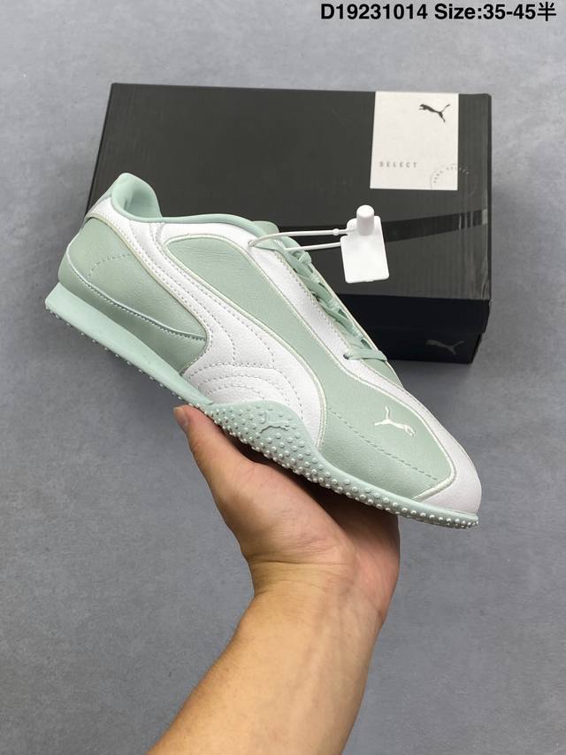 合集 Puma Bella V2 Leather彪马 舒适 低帮生活休闲德训薄底鞋 货号:404709-02 尺码:35.5 36 37 37.5 38 38.
