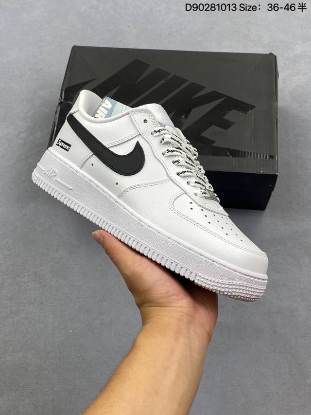 耐克Nike Air Force 1 Low 空军一号低帮百搭休闲运动板鞋 柔软、弹性十足的缓震性能和出色的中底设计，横跨复古与现代的外型结合，造就出风靡全球三