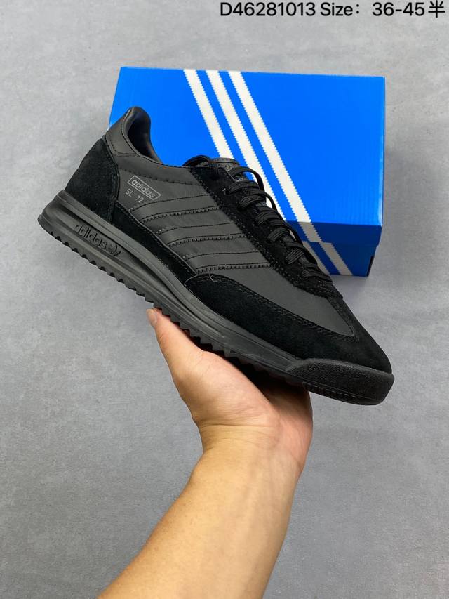 公司级Adidas Sl 72 Rs 阿迪达斯 三叶草 复古休闲跑步鞋休闲运动鞋 货号:Jh5110 尺码:36 36.5 37 38 38.5 39 40 4