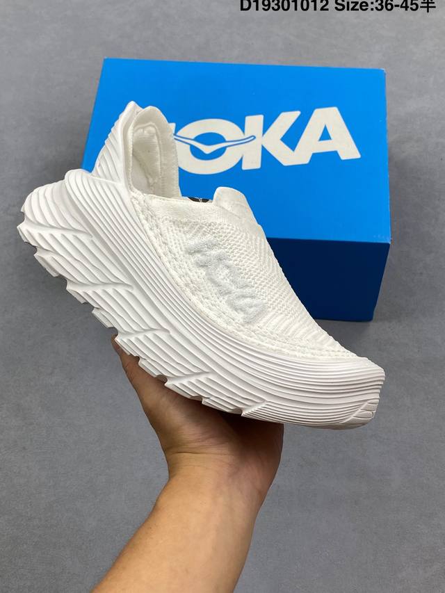 公司级Hoka One One Restore Tc Chukka 舒适 织物减震防滑透气低帮 休闲跑步鞋 货号:1169090 尺码:36 36.5 37.5