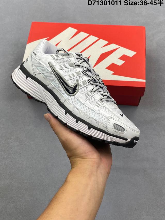 耐克Nk P-6000 系列低帮复古老爹风休闲运动舒适慢跑鞋 进口三文治网面 融合 Pegasus 过往运动鞋设计 助力 21 世纪早期跑步运动跃升时尚新高度