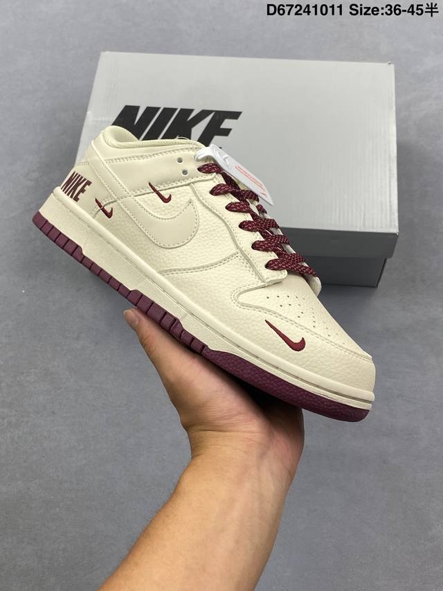 海外爆款限量发售！Nike Sb Dunk Low “Un联名 字母米绿勾” 高端定制 低帮休闲板鞋 定制鞋盒 大厂纯原品质出货 超高清洁度 皮料切割干净无任何