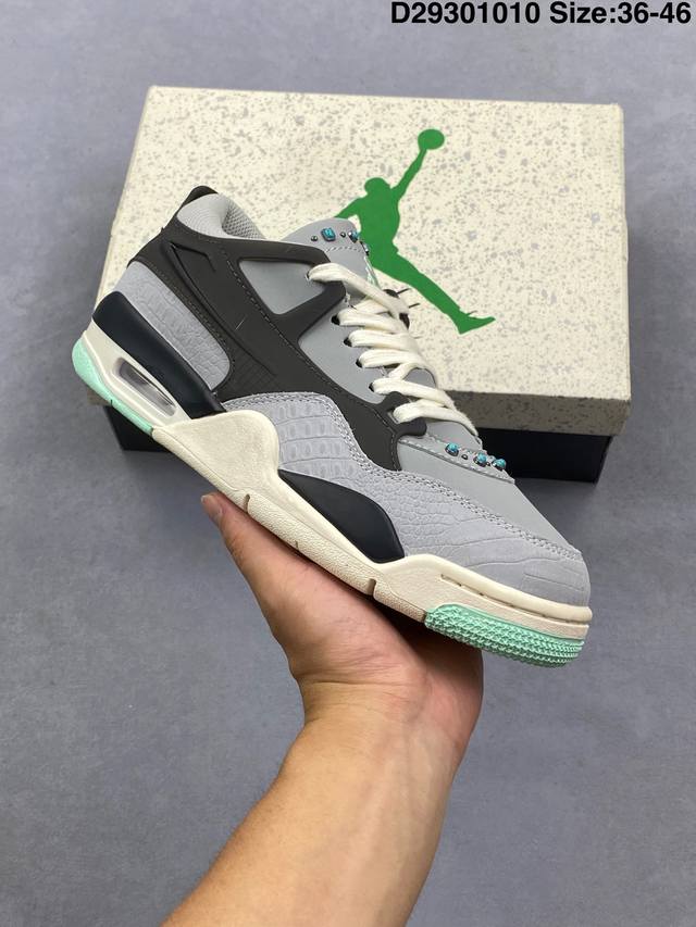 Nigel Sylvester X Air Jordan 4 Rm Aj4乔4 联名款低帮文化篮球鞋 它由纺织网布、皮革和翻毛皮混合而成，散发出时尚、高级的外观