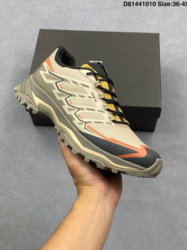 凯乐石 Kailas Fuga Ex3 Boa 大坡王轻越野徒步网布Tpu减震防滑透气支撑回弹 低帮 超强抓地力登山鞋 Boa适配系统 通过旋钮实现快速微调 精