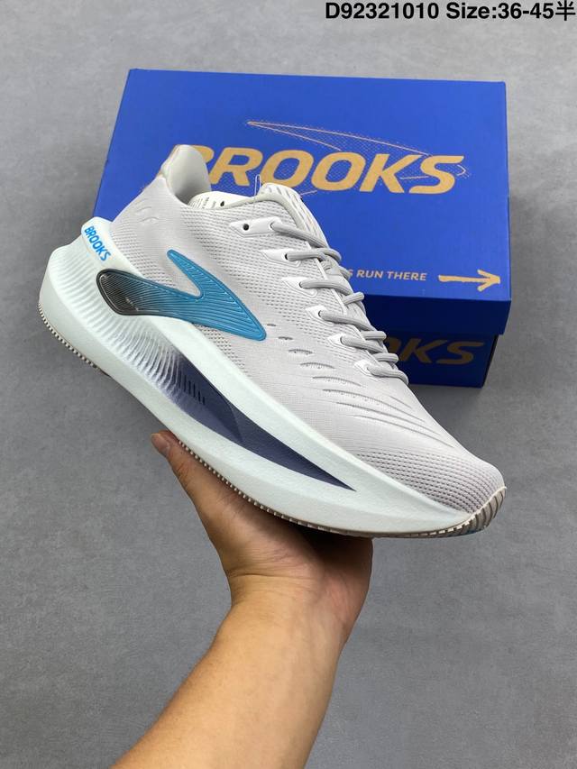 合集 公司级Brooks 布鲁克斯Glycerin Max 超级甘油 厚底马拉松缓震跑鞋 货号: 447 1D 099 尺码: 36-45半