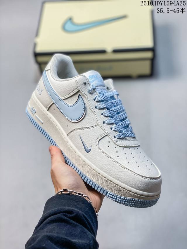 公司级带半码 海外限量发售！公司级Nike Air Force 1 '07 Low 空军一号 低帮 运动鞋 休闲鞋 折边针车 工艺难度大 原楦头原纸板 原装鞋盒