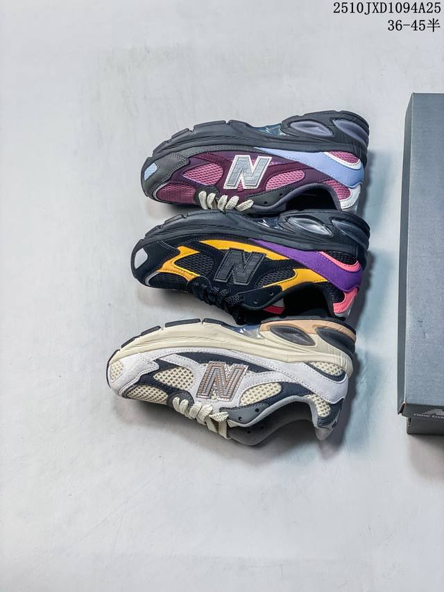 真标带半码 Kith X New Balance Nb 2010 紫黑 耐磨防滑透气 低帮休闲跑步鞋 尺码：如图 编码：10Jxd1094A25