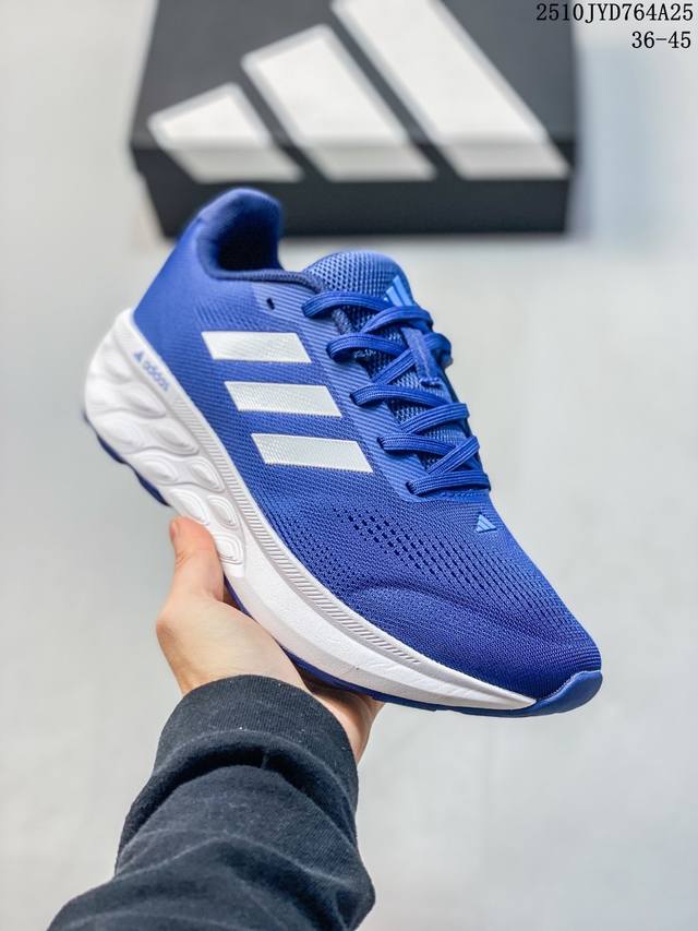 真标带半码 Adidas阿迪达斯跑步鞋防滑耐磨透气轻便减震运动鞋百搭休闲鞋子 尺码：如图 编码：10Jyd764A25