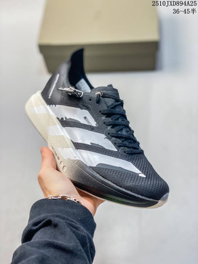 真标带半码 阿迪达斯Y-3 Y3山本耀司春夏情侣款运动跑步休闲鞋子签名黑武士系列Ie9390 尺码：如图 编码：10Jxd894A25