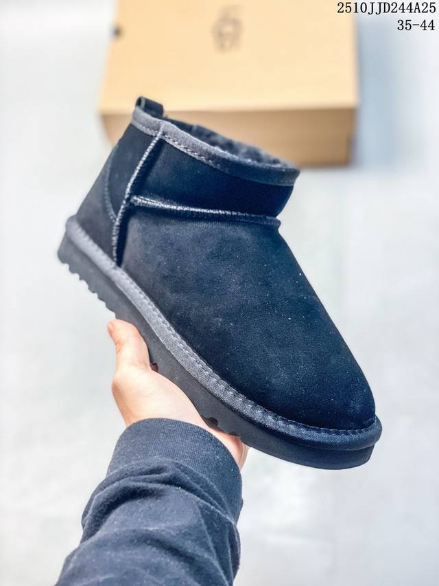 防水版 Ugg 6109 经典秋冬羊皮毛一体雪地靴 全鞋采用Zp同厂 隆丰A级澳洲进口羊皮毛一体 品牌代工厂P生产线 完全遵循Zp工艺流程 代工厂P原厂版师 秉