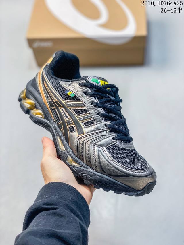 36-45半码 Asics 亚瑟士 Kahana 8代系列 男女鞋半码制，采用透气网眼鞋面配合部分合成革材质，全新轻量Eva发泡缓震中底，外置特殊防滑耐磨橡胶底