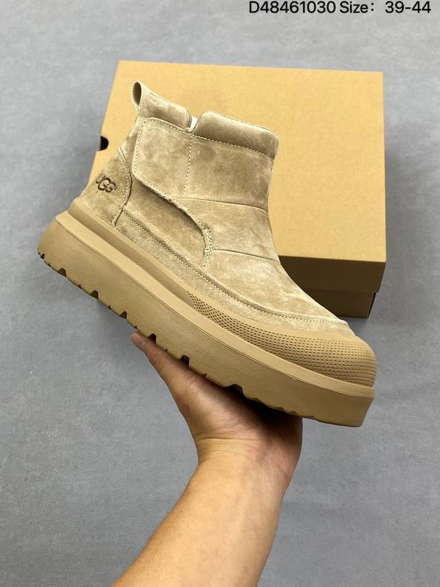 公司级Ugg 百搭单品 Ugg 秋冬羊皮毛一体雪地靴 全鞋采用Zp同厂 隆丰A级澳洲进口羊皮毛一体 品牌代工厂P生产线 完全遵循Zp工艺流程 代工厂P原厂版师