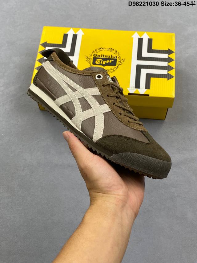 公司级Onitsuka Tiger Nippon Made 鬼冢虎手工鞋系列 最高版本Mexico 66 Deluxe メキシコ 66 デラックス独家！同步官方