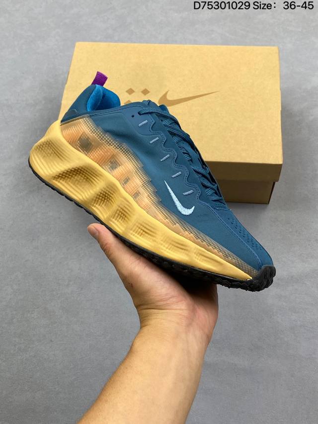 真标带半码 Nike耐克男女鞋Ava Rover轻便厚底运动休闲鞋Dx4215-007 尺码：如图 编码：D75301029