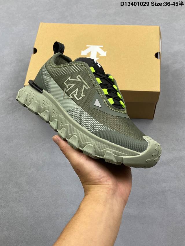 合集 Descente迪桑特男款Chron复古运动休闲鞋 户外徒步鞋 旅游鞋，舒适透气皮革鞋面易清洁、侧面硅胶设计、鞋舌与鞋身柔软、鞋底轻量化设计和防滑纹路等特