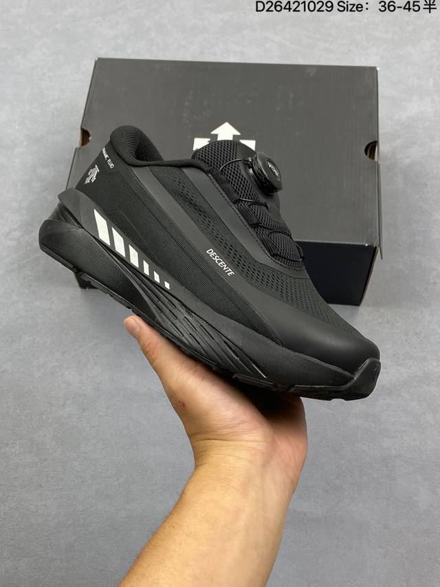 真标带半码 帆布 Descente Chron Tempo 迪桑特 低帮 白绿 户外机能防滑耐磨低邦生活休闲鞋 运用先进的科技面料和制作工艺，确保产品具备高性能