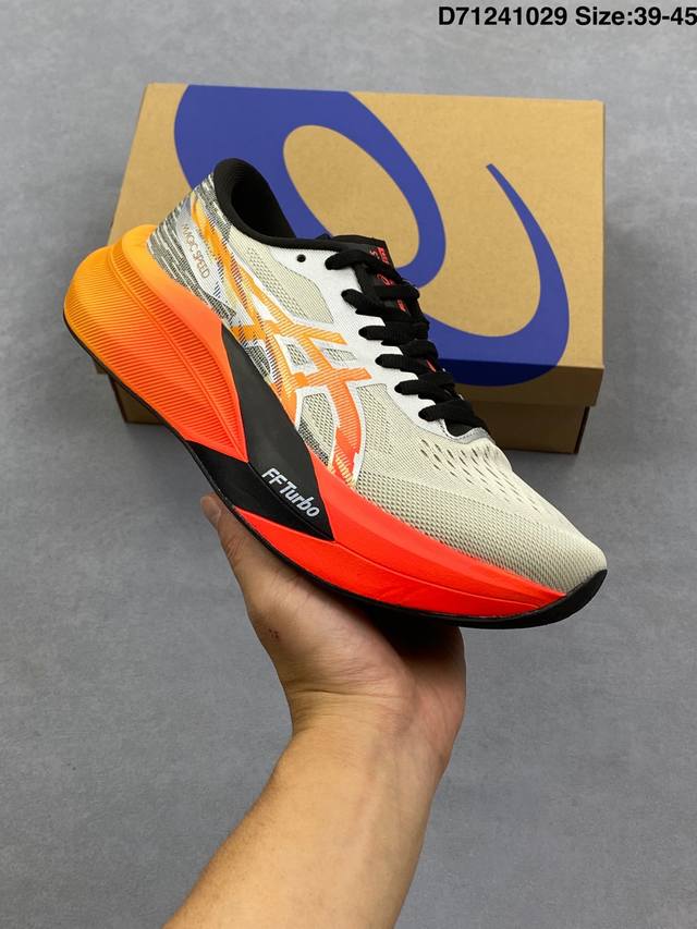 公司级Asics Gel-Nimbus 27 舒适防滑耐磨低帮休闲跑步鞋 鞋底采用了轻质发泡材料 并在后跟和前掌处采用了Asics亚瑟士核心科技-Gel缓震胶