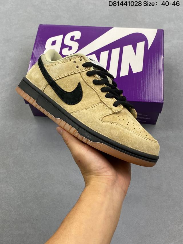 公司级Nike Dunk Sb Low 全新配色 Sb顾名思义，具有经典的Dunk血缘，又注入了更多的时尚元素。相较于普通的Dunk滑板鞋，改良版的Dunk S