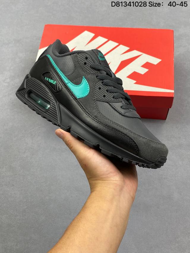 Nike耐克运动鞋 Air Max 90 健身运动跑鞋休闲鞋 复古风十足！Air Max 90 作为 Nike 旗下最经典的鞋型之一，凭借着百搭的造型，获得众多