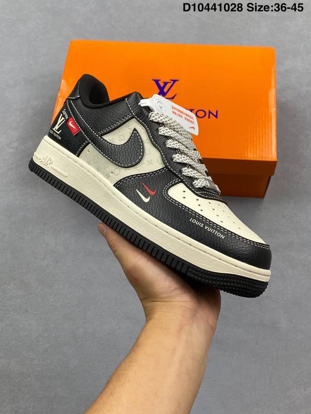 Nike Air Force1 07 Low 北面联名 定制空军 #原楦头原纸板 打造纯正空军版型 #专注外贸渠道 全掌内置蜂窝气垫 #原盒配件 原厂中底钢印、