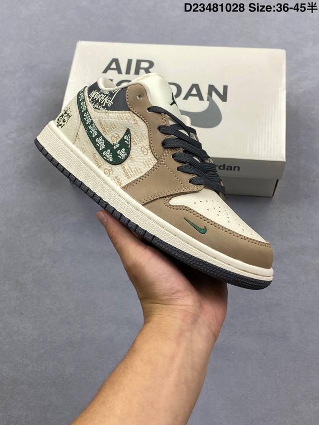 Nike Air Jordan 1 Low Aj1乔1低帮休闲板鞋 同步官方配色 头层皮打造 正确满胶鞋垫 四线拉帮 原厂织唛标 鞋舌高弹海绵填充 官方货号:D