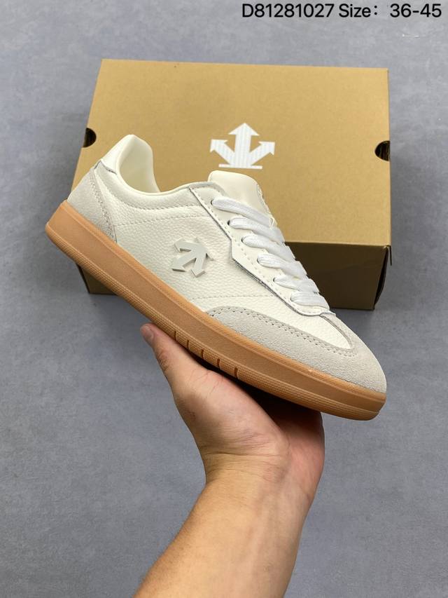 公司级迪桑特Descente Chron Court Sb 复古轻质 耐磨低帮 生活休闲鞋 货号:D5292Lsn53 尺码:36 36.5 37.5 38 3