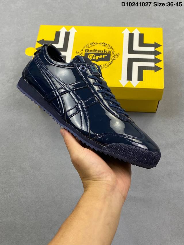 公司级：Onitsuka Tiger Nippon Made 鬼冢虎手工鞋系列 最高版本Mexico 66 Deluxe メキシコ 66 デラックス独家！同步官
