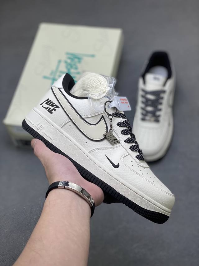 海外限量发售！公司级Nike Air Force 1 '07 Low 空军一号低帮 运动鞋 休闲鞋 折边针车 工艺难度大 原楦头原纸板 原装鞋盒 定制五金配件