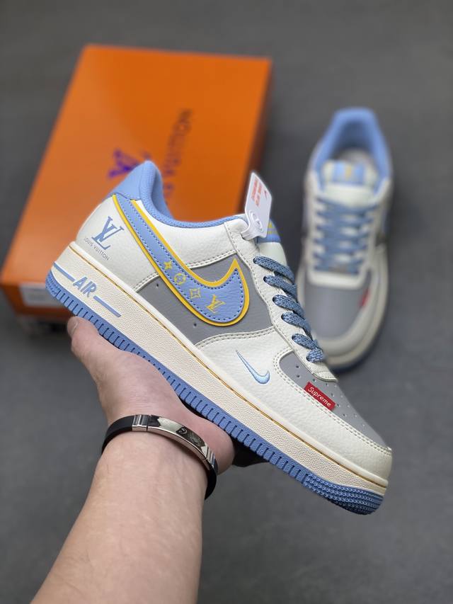 海外限量发售！公司级Nike Air Force 1 '07 Low 空军一号低帮 运动鞋 休闲鞋 折边针车 工艺难度大 原楦头原纸板 原装鞋盒 定制五金配件