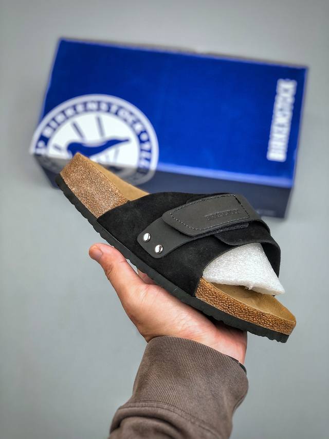 Z 博肯 Birkenstock 一字拖鞋 德国百年知名鞋履品牌 博肯Birkenstock 勃肯中性软木鞋底经典款式 尺码：35-40