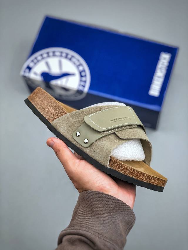 Z 博肯 Birkenstock 一字拖鞋 德国百年知名鞋履品牌 博肯Birkenstock 勃肯中性软木鞋底经典款式 尺码：35-40