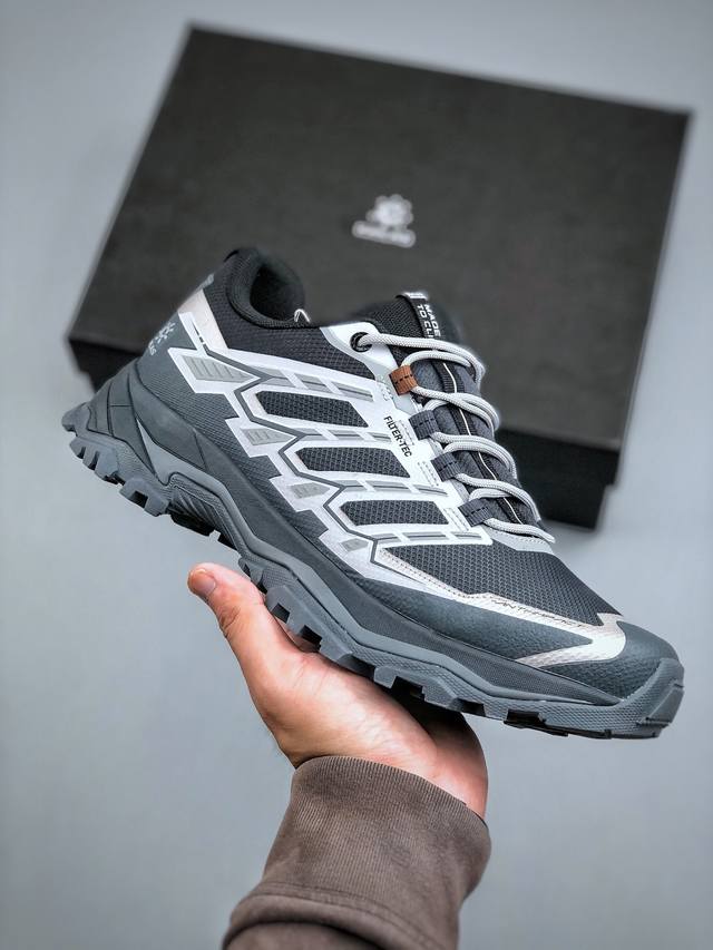 E J版 男鞋真标升级原楦原纸版开发版型，采用Xdimesh多维网面面料材质，搭载减震科技恢复性高密Eva中底,防滑耐磨Rb橡胶外底全球三大全系攀登品牌 凯乐石