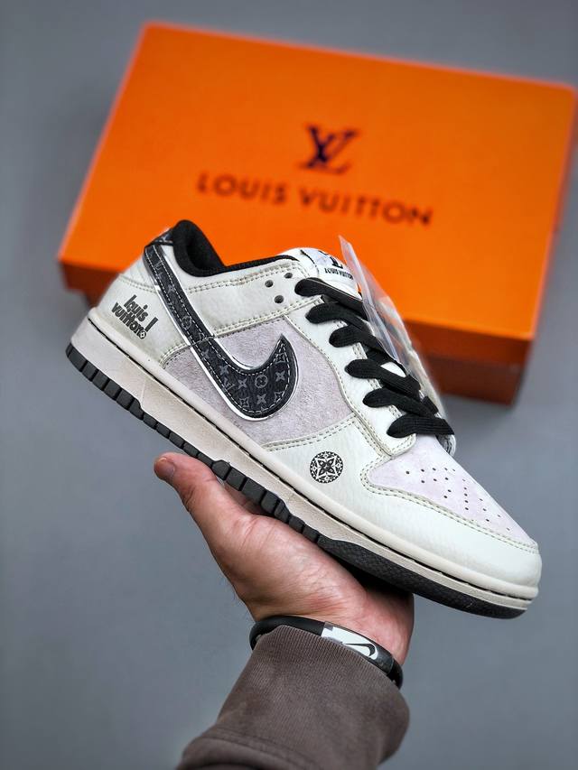 K D版 Nike Dunk Low Retro 联名款 大厂出品 极力推荐原装头层材料 独家版型蒸餾加工帶來的是更好的视觉和脚感体验大厂纯原品质出货 清洁度