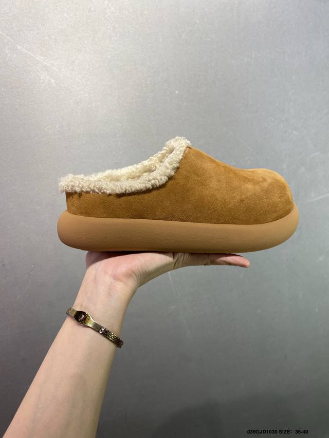 公司级Ugg 百搭单品 Ugg 秋冬羊皮毛一体雪地靴 全鞋采用Zp同厂 隆丰A级澳洲进口羊皮毛一体 品牌代工厂P生产线 完全遵循Zp工艺流程 代工厂P原厂版师