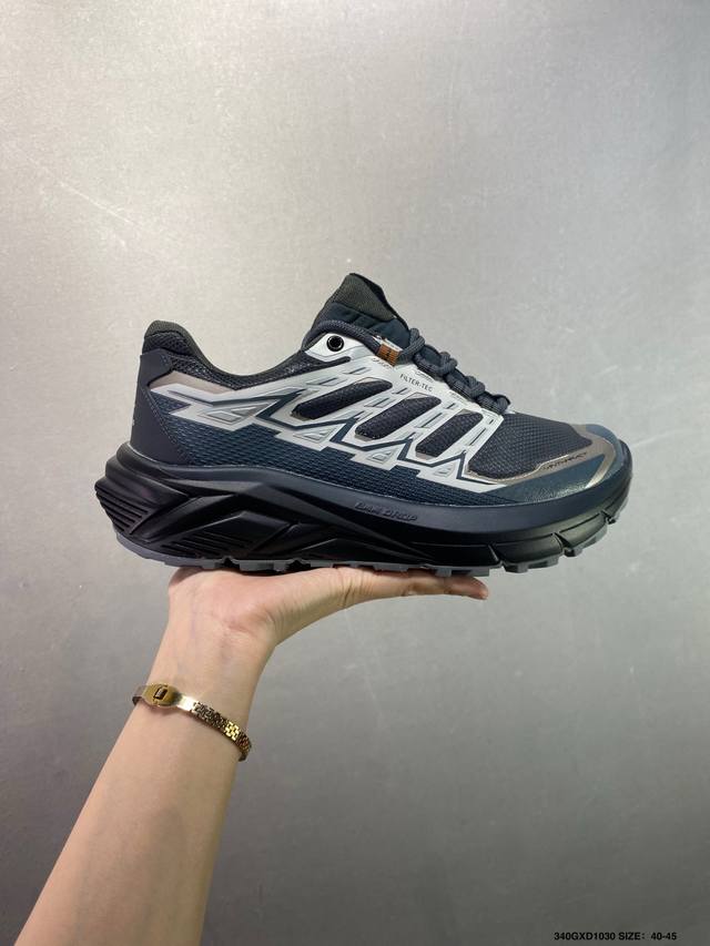 公司级凯乐石 Kailas Fuga Du Boa 大坡王轻越野徒步网布Tpu减震防滑透气支撑回弹 低帮 超强抓地力登山鞋 Boa适配系统 通过旋钮实现快速微调