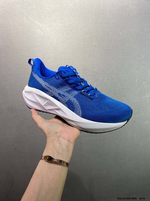 Asics Novablast 5 Le轻量跑鞋 低帮轻量透气缓震休闲运动跑步鞋 货号:1011B974-250 尺码:36 37 37.5 38 39 39.