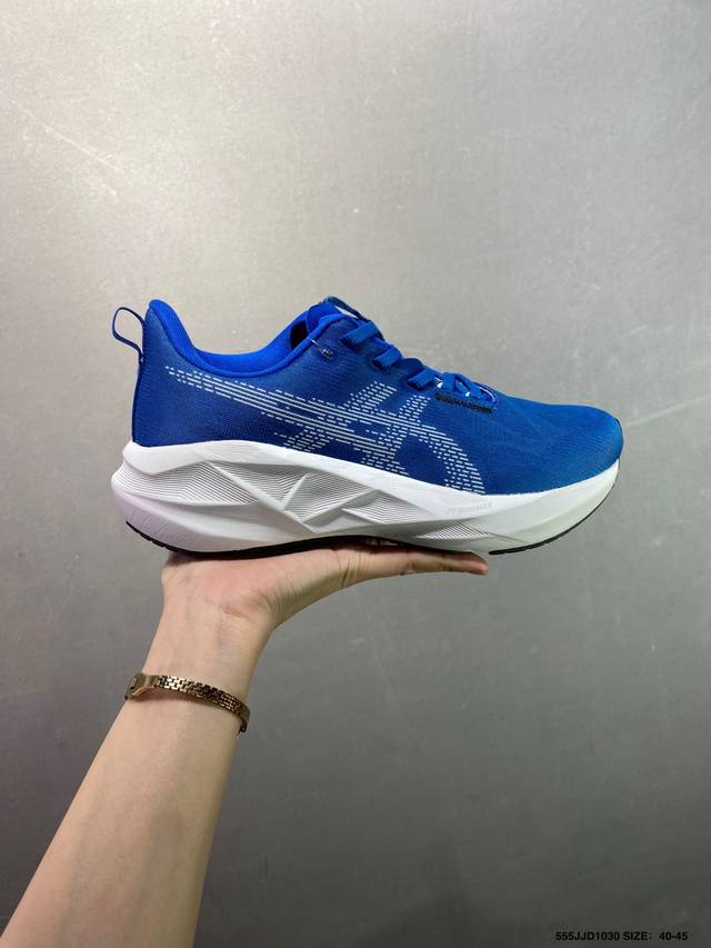 Asics Novablast 5 Le轻量跑鞋 低帮轻量透气缓震休闲运动跑步鞋 货号:1011B974-250 尺码:36 37 37.5 38 39 39.