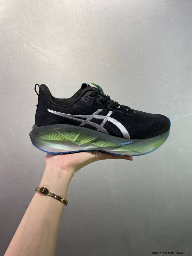 Asics Novablast 5 Le轻量跑鞋 低帮轻量透气缓震休闲运动跑步鞋 货号:1011B974-250 尺码:36 37 37.5 38 39 39.