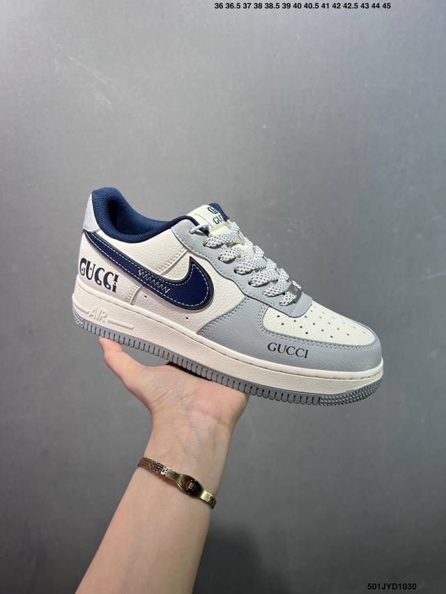 公司级Nike Air Force 1 ‘07 Low 联名空军一号 低帮 运动鞋 休闲鞋 折边针车 工艺难度大 原楦头原纸板 原装鞋盒 定制五金配件 内置全掌