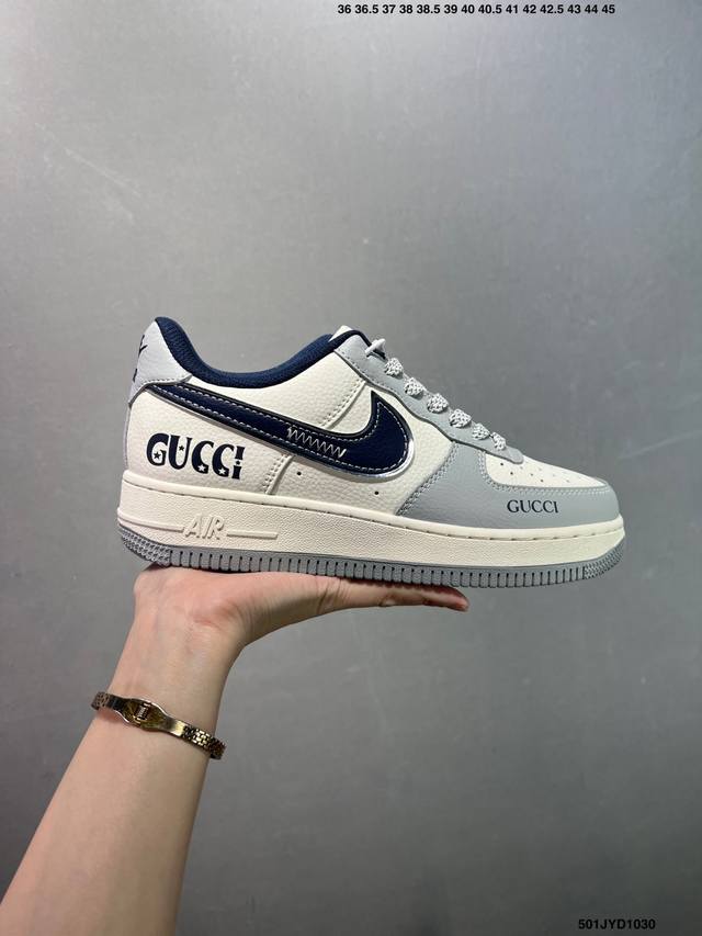 公司级Nike Air Force 1 ‘07 Low 联名空军一号 低帮 运动鞋 休闲鞋 折边针车 工艺难度大 原楦头原纸板 原装鞋盒 定制五金配件 内置全掌