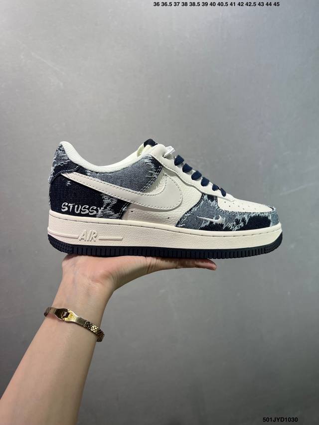 公司级Nike Air Force 1 ‘07 Low 联名空军一号 低帮 运动鞋 休闲鞋 折边针车 工艺难度大 原楦头原纸板 原装鞋盒 定制五金配件 内置全掌
